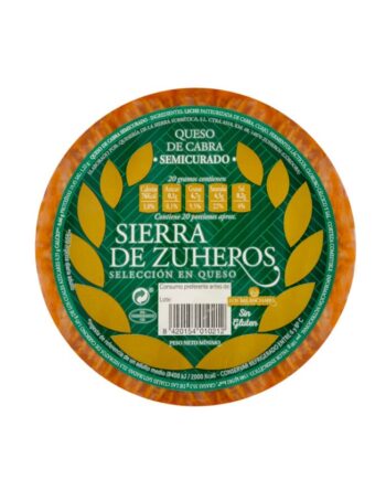 Queso de Cabra Semicurado con Pimentón - 360 g.