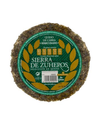 Queso de Cabra Semicurado con Romero - 360 g.