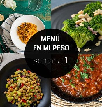 Menú Innoven "en mi peso" Semana 1