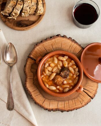 Alubias con chorizo ibérico