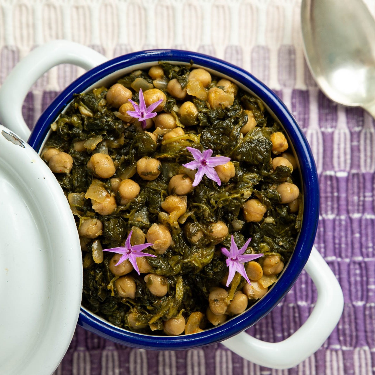 Espinacas con garbanzos
