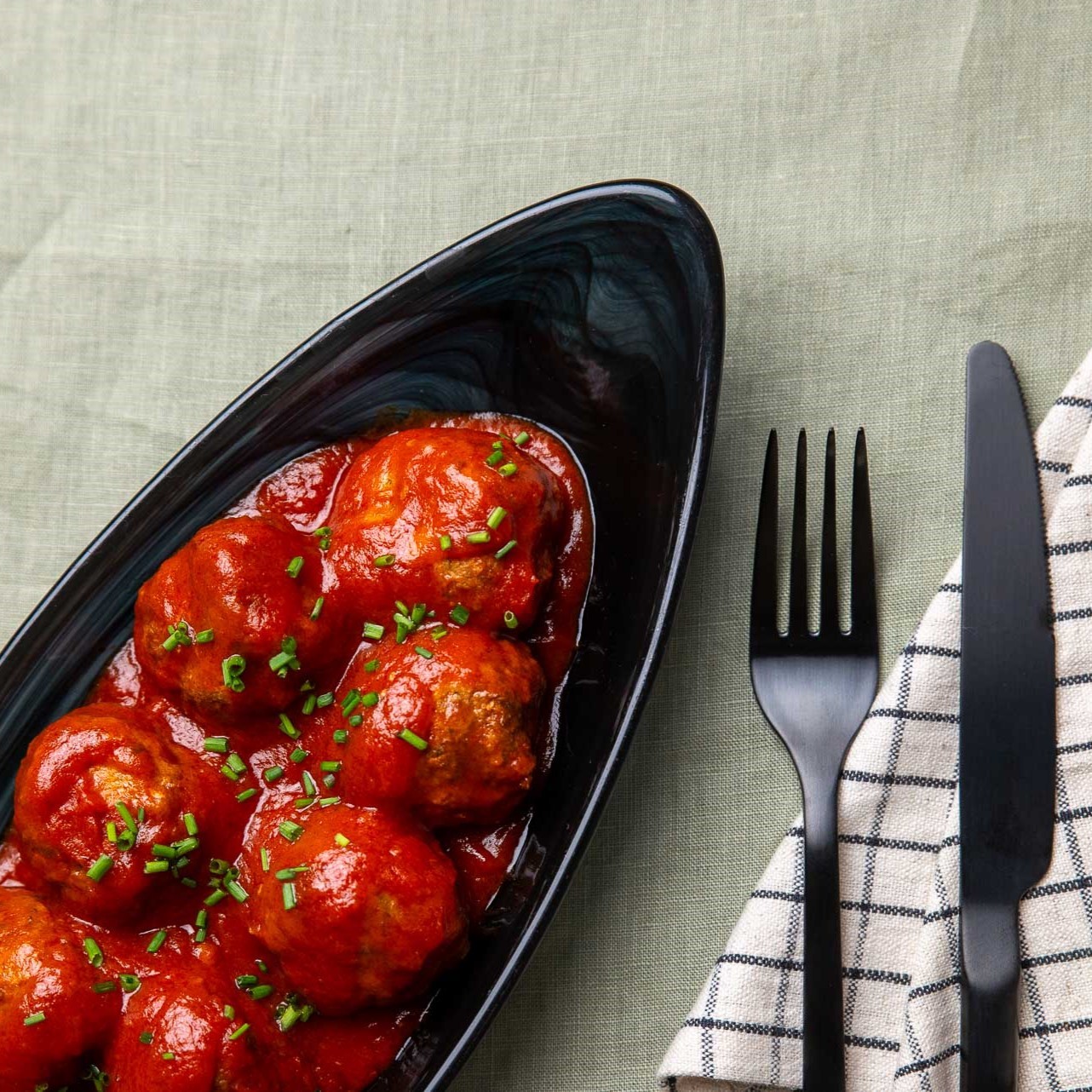 Albóndigas en salsa de tomate