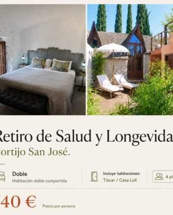 Retiro de salud y longevidad · Habitación doble compartida